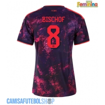 Camisa de time de futebol Bayern Munich Tom Bischof #8 Replicas 3º Equipamento Feminina 2026-27 Manga Curta
